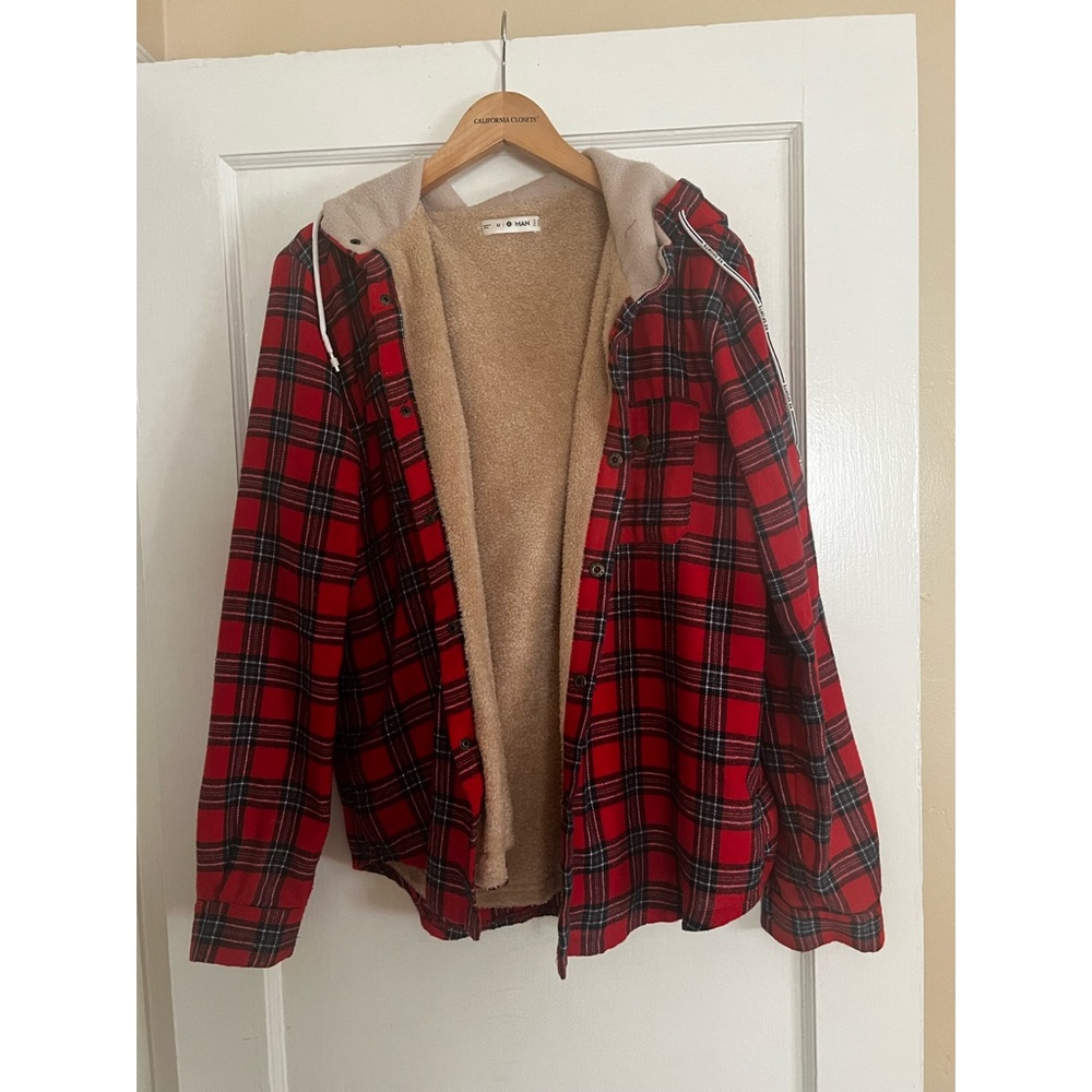 Red Plaid sweatshirt